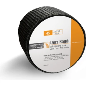 Akyd Ak Kale Yapı Dekorasyon DALSAN Derz Bandı Alkali Dayanımlı 75mm 45m boardex için en iyisi 1 adet