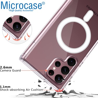 Microcase Samsung Galaxy S23 Ultra Magsafe Manyetik Darbeye Fiyatı