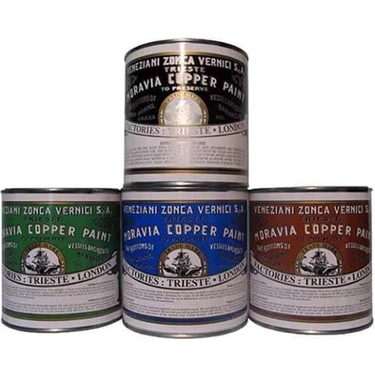 Moravia Copper Paint Zehirli Boya 1 Kilo Siyah Copper