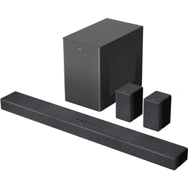 TCL X937U 1020W Kablosuz Uydu Hoparlörlü 7.1.4 Kanal Dolby Atmos Soundbar Siyah
