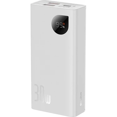 Baseus Adaman2 Digital Display 10000MAH 30W Powerbank Taşınabilir Şarj Cihazı Vooc