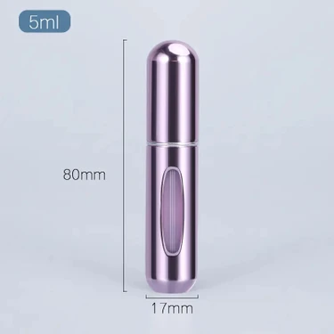 Rapsoli Mini Parfüm Şişesi Doldurulabilir Parfüm Şişesi Atomizer Cep Parfüm Şişesi Transfer Parfüm