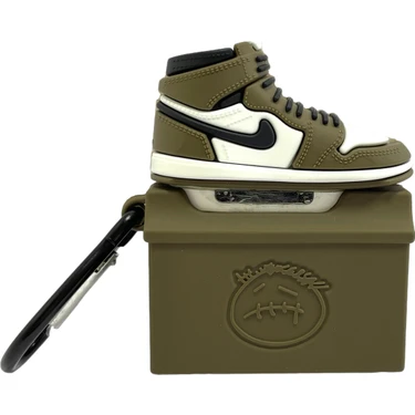 Grape Case Jordan Retro Travis Scott 1/2 Nesil Airpods Kılıf Fiyatı