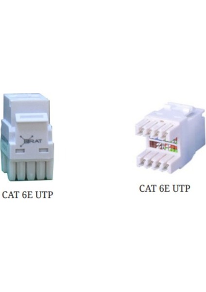 Foptek Cat 6e Utp Rj-45 Keystone Jack