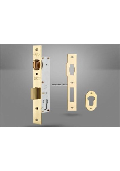 Kale 155/30U 30 Mm Dar Makaralı Silindirli Kilit Boş Kasa, Gövde