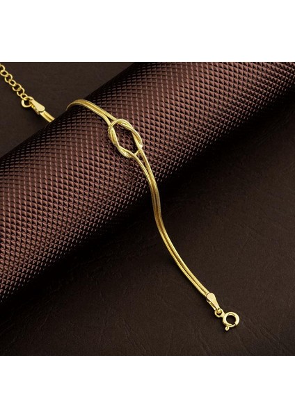 Düğüm Bileklik Altın Kaplama