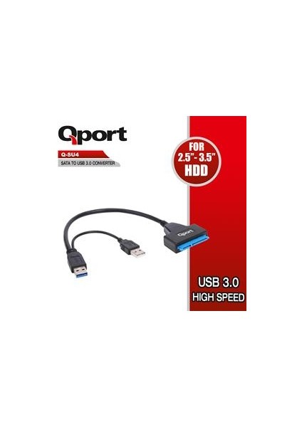 (Q-Su4) USB 3.0 To Sata Cevırıcı