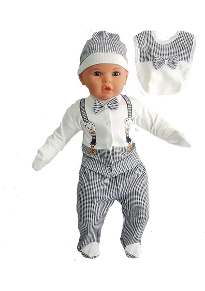 Bebe Papyolu 5 Li Yeni Dogan Hastane Cıkışı Zıbın Set