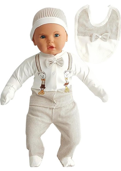 Bebe Papyolu 5 Li Yeni Dogan Hastane Cıkışı Zıbın Set
