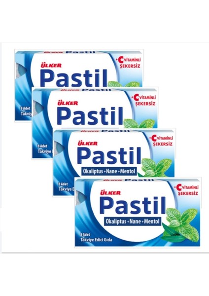Pastil Okaliptus + Nane + Mentol