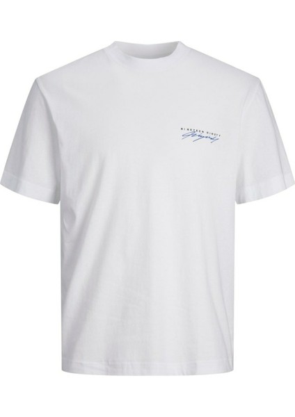 Jorpaısley Back Tee Ss Crew Neck Mc Beyaz Erkek T-Shirt 12235481-Brigh modelleri