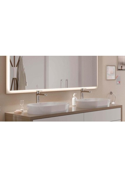 Sapphire Mat Beyaz Tezgah Üstü Çanak Lavabo 40X60 cm SP46DXL010H