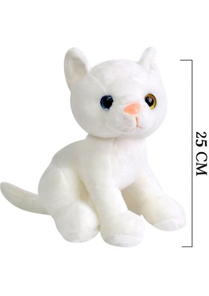 1164 Kedi Peluş Oyuncak 25 cm