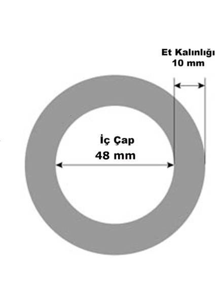 48 mm Iç Çapında Polietilen Yalıtım Borusu, Köpük Izolasyon Borusu