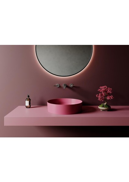 Loop Ø 45 cm Set Üstü Çanak Lavabo Sakura LP145
