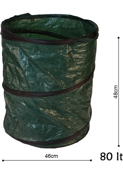 Pop Up Çöp Toplama Torbası 80 L fırsatları