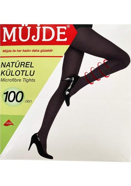 6 Adet Siyah 100 Denye Kalın Kışlık Külotlu Çorap Opak Naturel Esnek 6'lı Paket fırsatları