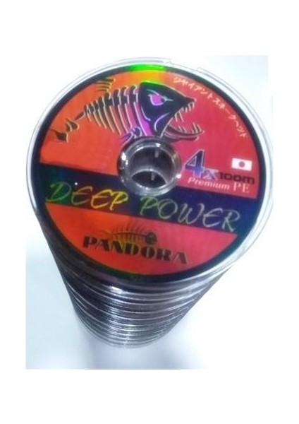 Pandora Deep Power 4x 100M Ip Misina DİA.0.31MM Test: 25.0 kg