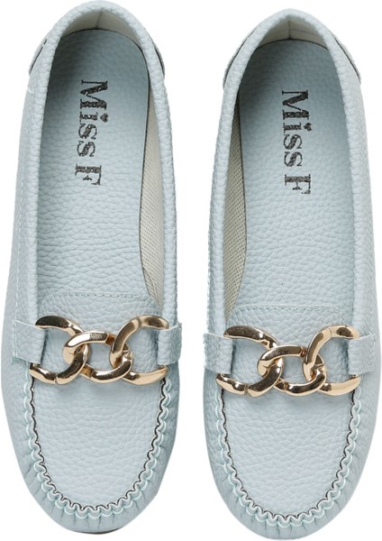 Miss F DS23009 3fx Mavi Kadın Loafer