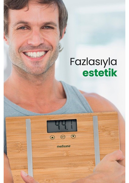 Goldmaster Medisana 48456 Vücut Analiz Fonk.bambu Baskül indirimleri