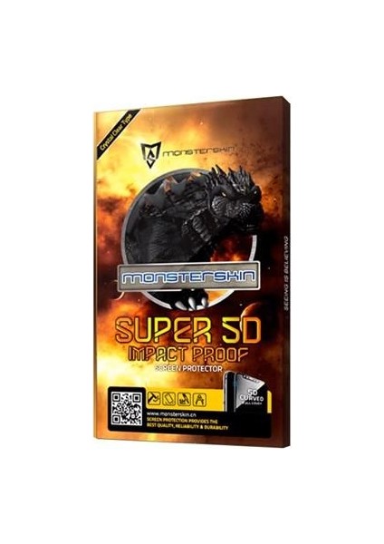 Samsung S10 Plus Monster Süper 5d Pet Ekran Koruyucu Jelatin