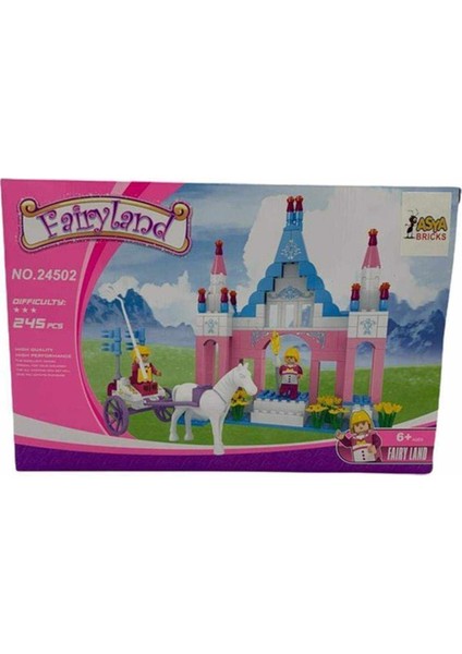24502 Asya Ant Bricks Fairland Set ''245 Parça''