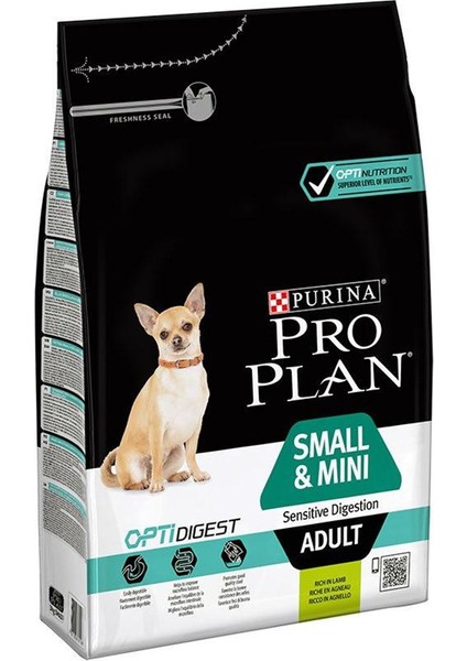 ProPlan Small Mini Adult 3kg Kuzulu Sensitive Digestion Küçük Irk Yetişkin Köpek Maması