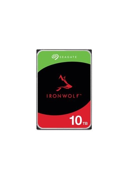 Ironwolf 10 Tb 7200RPM 256MB Sata3 180TB/Y Nas (ST10000VN000)