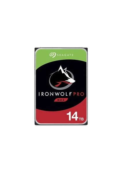 Ironwolf Pro 14 Tb 7200RPM 256MB Sata3 300TB/Y Rv Nas (ST14000NE0008)