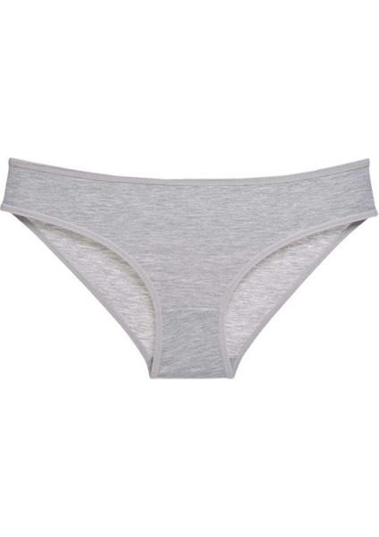 Gri Kadın Günlük Pamuklu Likralı Özel Poşet İçinde Taşınabilir Slip Külot fiyatları