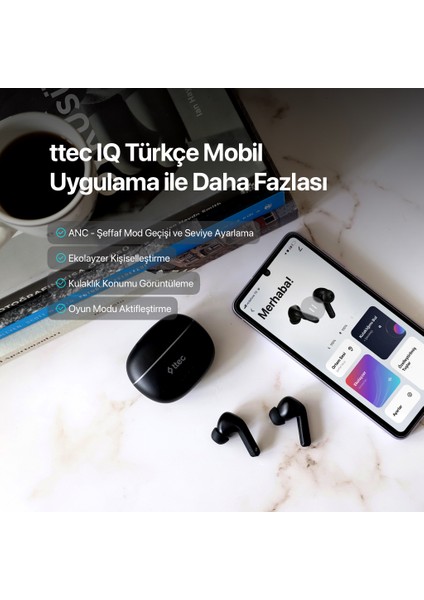 Airbeat Pro Anc Gerçek Kablosuz Tws Bluetooth Kulaklık