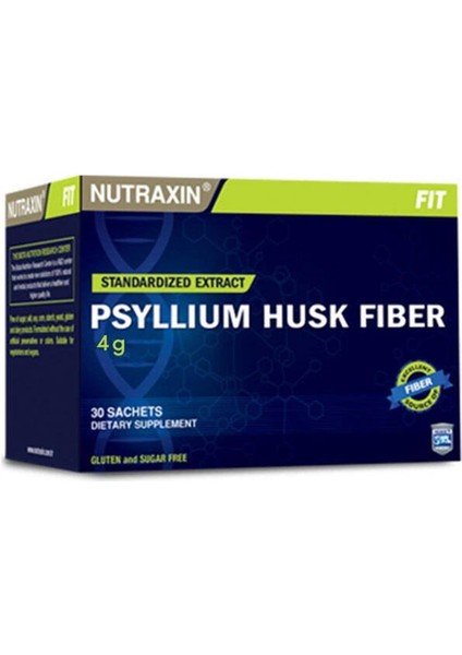 Psyllium Husk Fiber 4,3 gr 30 Saşe