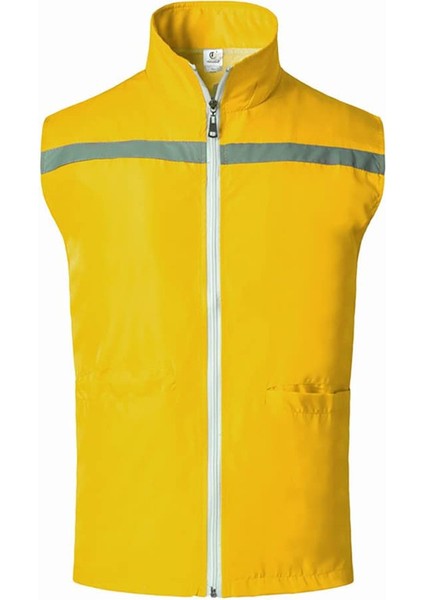 Üniforma Güvenlik Yeleği Sarı M (Yurt Dışından)