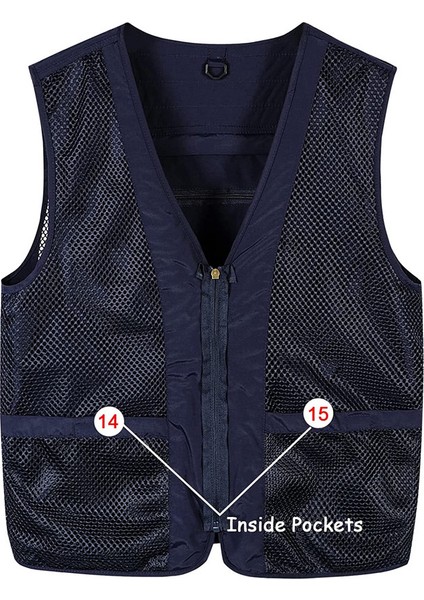 Çok Cepli Kolsuz Yelek (Camgöbeği 4) (Yurt Dışından) modelleri