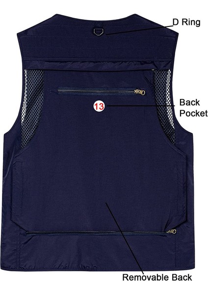 Çok Cepli Kolsuz Yelek (Camgöbeği 7) (Yurt Dışından) fırsatları