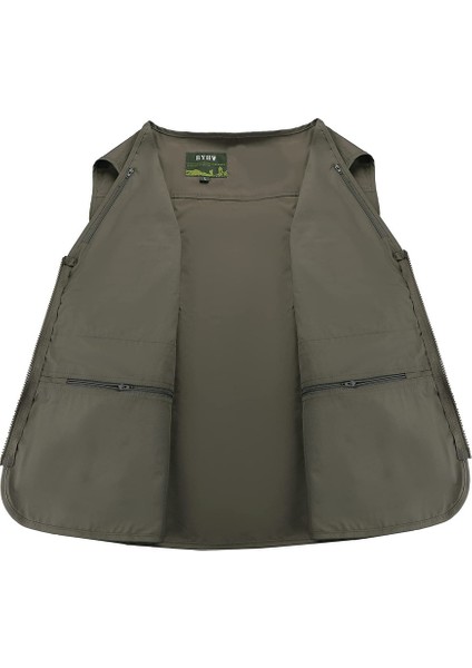 Erkek Çok Cepli Spor Ceket Yelek (Koyu Gri ) (Yurt Dışından) fırsatları