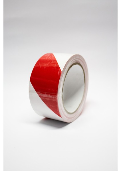 Yer Işaretleme Bandı Kırmızı-Beyaz 30MT