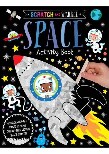 Scratch And Sparkle Space Activity Book Makebelieveideas Pub