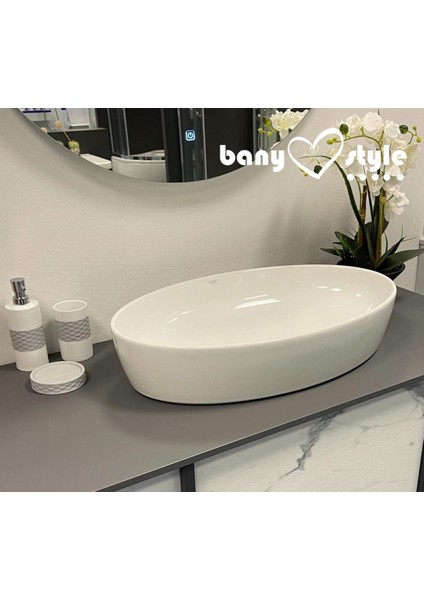 Cerastyle One 67 cm Tezgah Üstü Çanak Lavabo