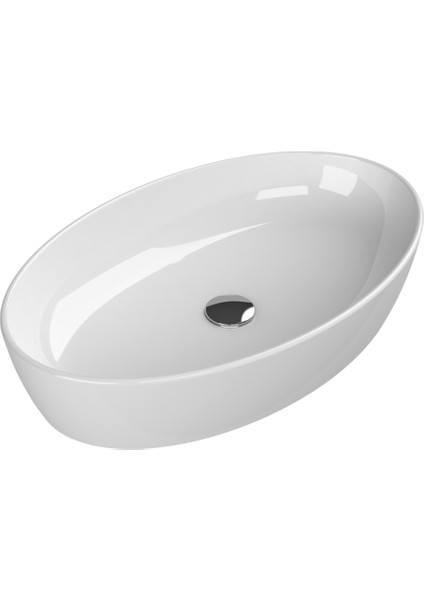 Cerastyle One 67 cm Tezgah Üstü Çanak Lavabo