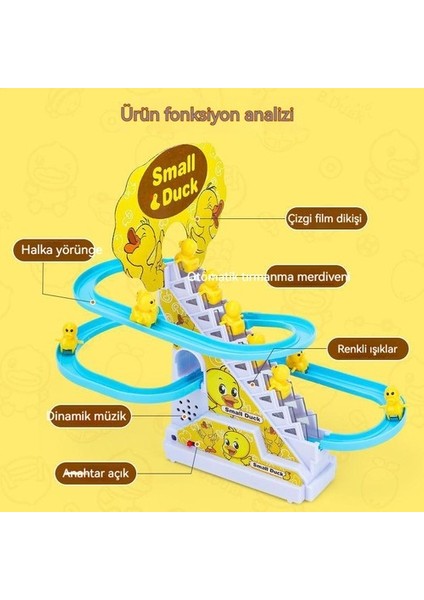 LED Müzik Slayt Elektrikli Ördek Çocuk Oyuncak (Yurt Dışından) modelleri