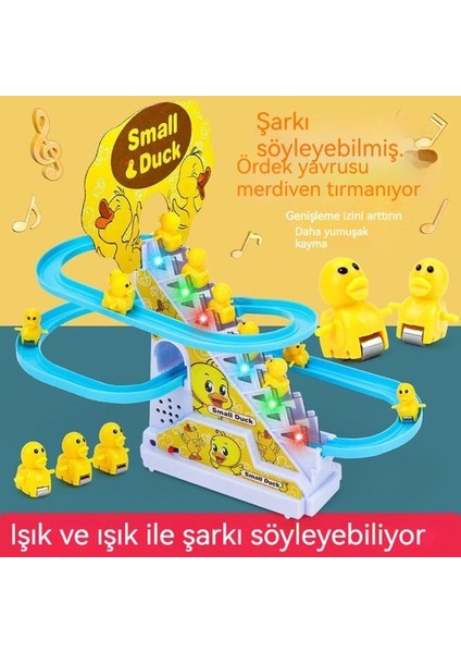 LED Müzik Slayt Elektrikli Ördek Çocuk Oyuncak (Yurt Dışından) fırsatları