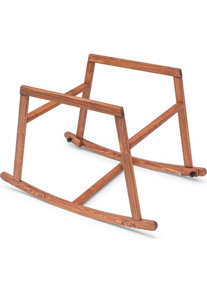 Anne Yanı Beşik Hier Bebek Ahşap Meşe Stand Pembe Sepet modelleri