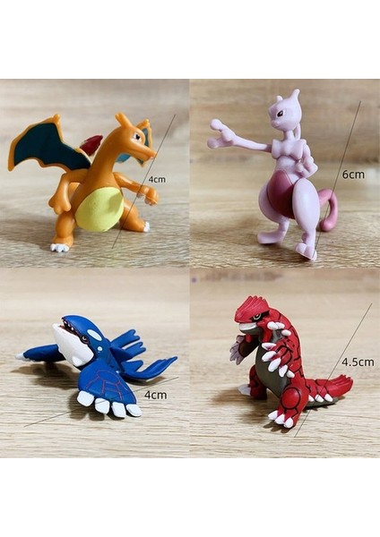 Pokémon Modeli 4pcs Kombinasyonu (Yurt Dışından)
