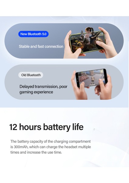 Shenzhen Xin Xin LP40 Pro /LP40 Bluetooth Kulaklık 5.0 Sürükleyici Ses Tws - Yeşil (Yurt Dışından) indirimleri