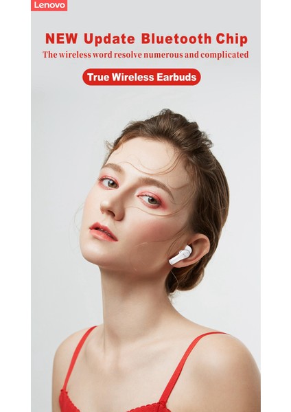 Shenzhen Xin Xin QT82 Kablosuz Dokunmatik Kontrol Bluetooth Kulaklık - Beyaz (Yurt Dışından)