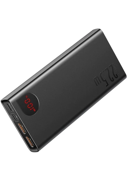 22.5W 20000MAH Ultra Hızlı Taşınabilir Powerbank, Dijital LED Göstergeli,metal Kasa Powerbank