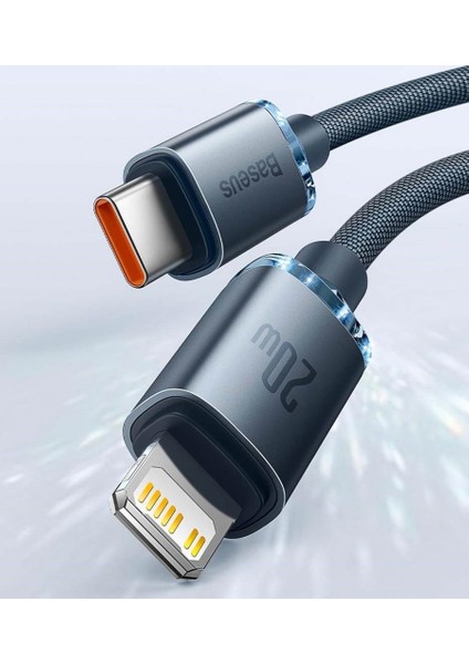 2 Metre 20W Hızlı Apple iPhone 14, 14 Pro ve 14 Pro Max Type C To Lightning Şarj ve Data Kablosu