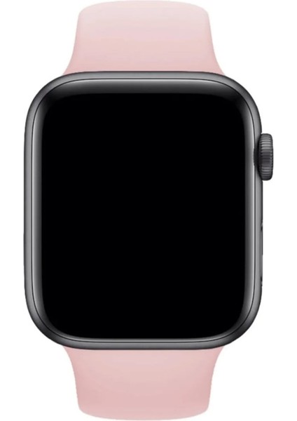 Apple Watch 7 / 8 Silikon Düz Renk Kordon
