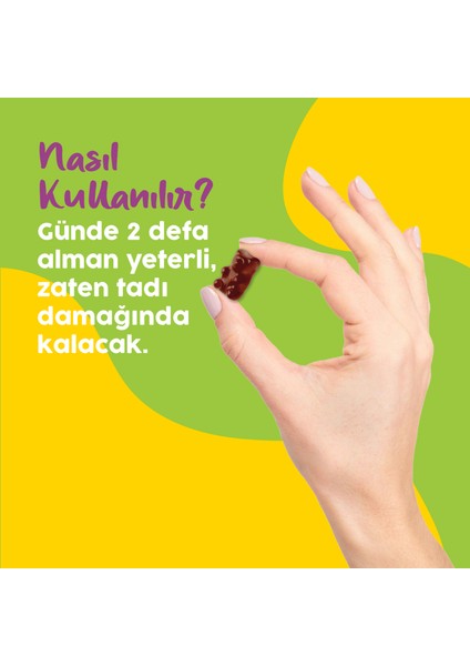 Sambucus Multivitamin Karamürver, Vitamin C+D3, Çinko, Beta Glukan Doğal Böğürtlen Aromalı